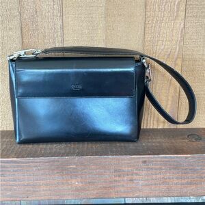 Noir Black Leather Bag